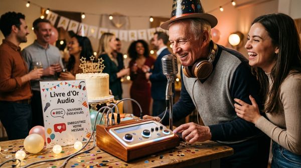 10 idées de livres d'or audio mémorables pour célébrer les anniversaires